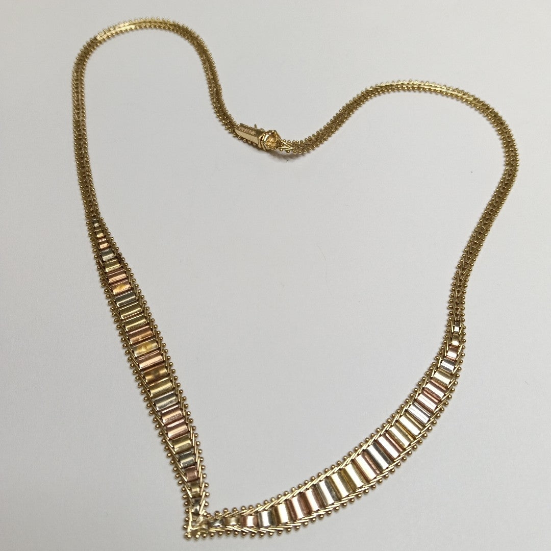 GARGANTILLA ORO 14 K 17.1 GRMS (SEMINUEVO)