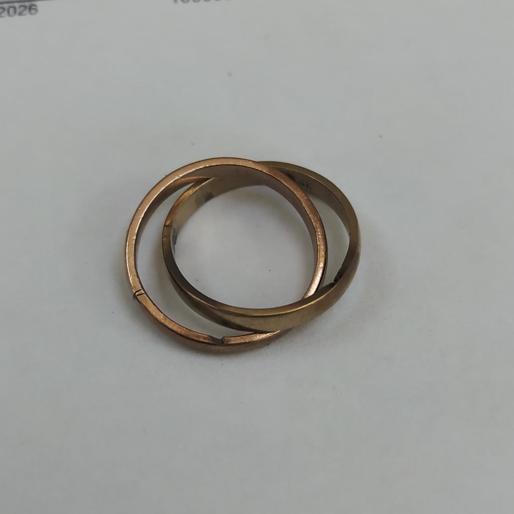 SEMANARIO DE ARGOLLAS ORO 14 K 6.5 GRMS (SEMINUEVO)