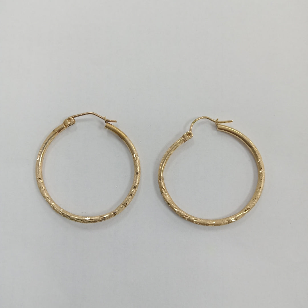 ARRACADAS PAR ORO 14 K 1.3 GRMS (SEMINUEVO)
