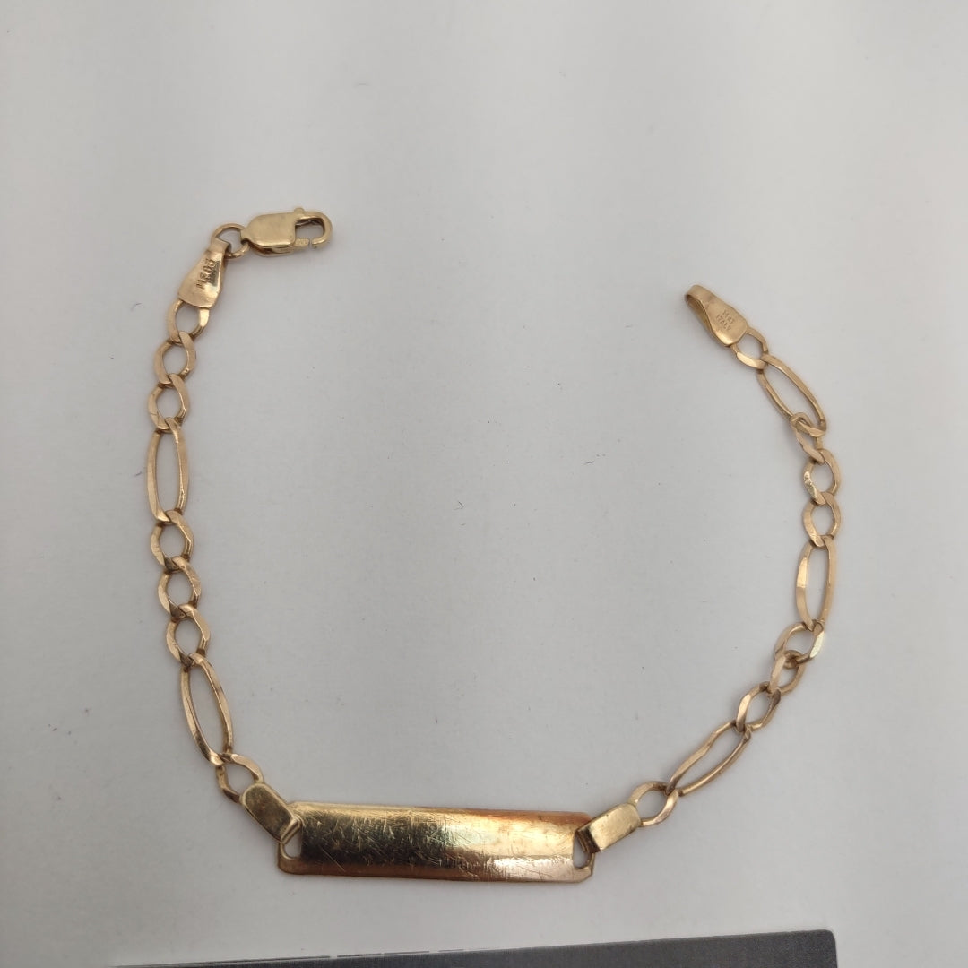 ESCLAVA ORO 14 K 2.7 GRMS (SEMINUEVO)