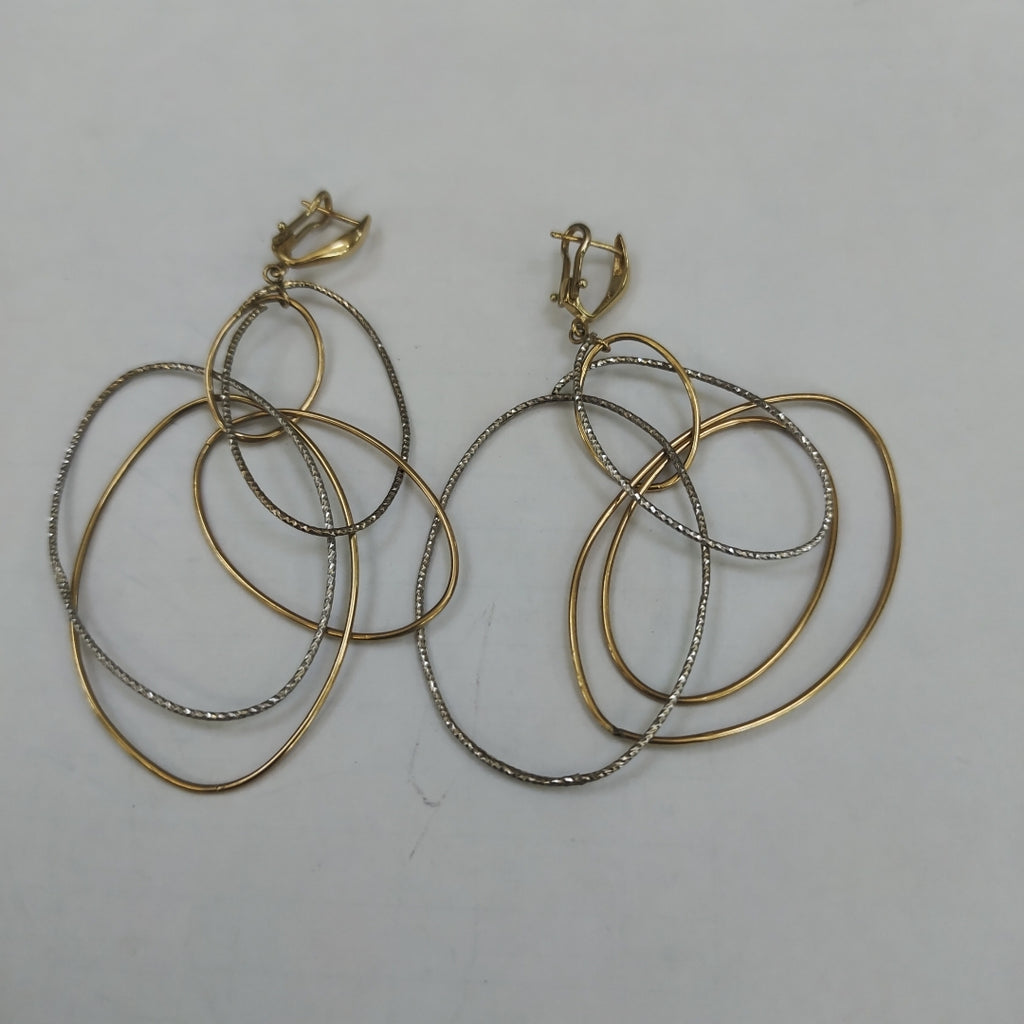 ARETES PAR ORO 14 K 4.9 GRMS (SEMINUEVO)