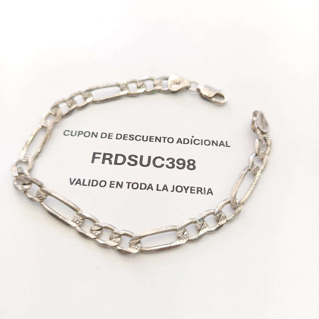 PULSERA PLATA 12.9 GRMS (SEMINUEVO)