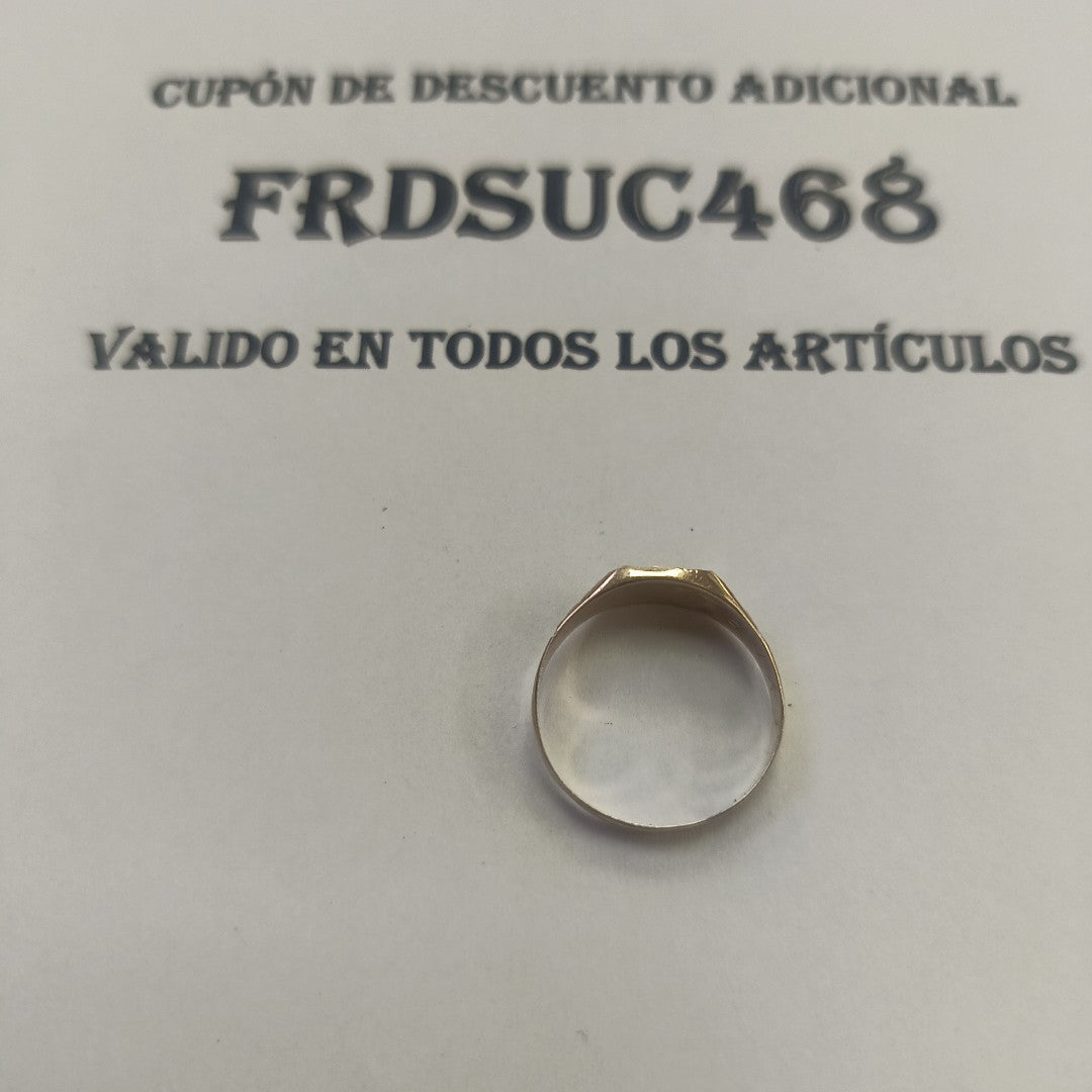 ANILLO DE GRADUACIÓN ORO 8 K 1,90 GRMS (SEMINUEVO)