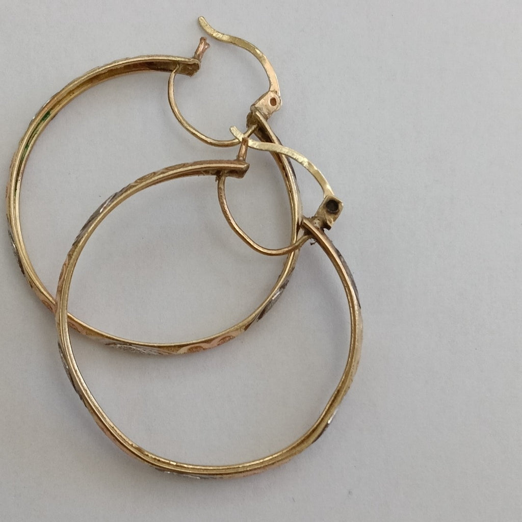 ARRACADAS PAR ORO 14 K 2,80 GRMS (SEMINUEVO)