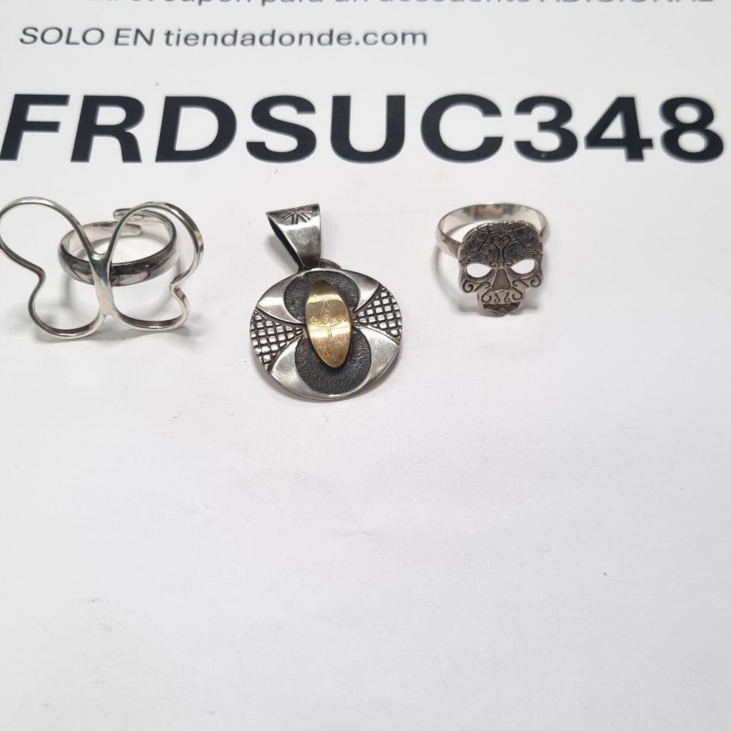 ANILLITO, DIJE PLATA 15.3 GRMS (SEMINUEVO)