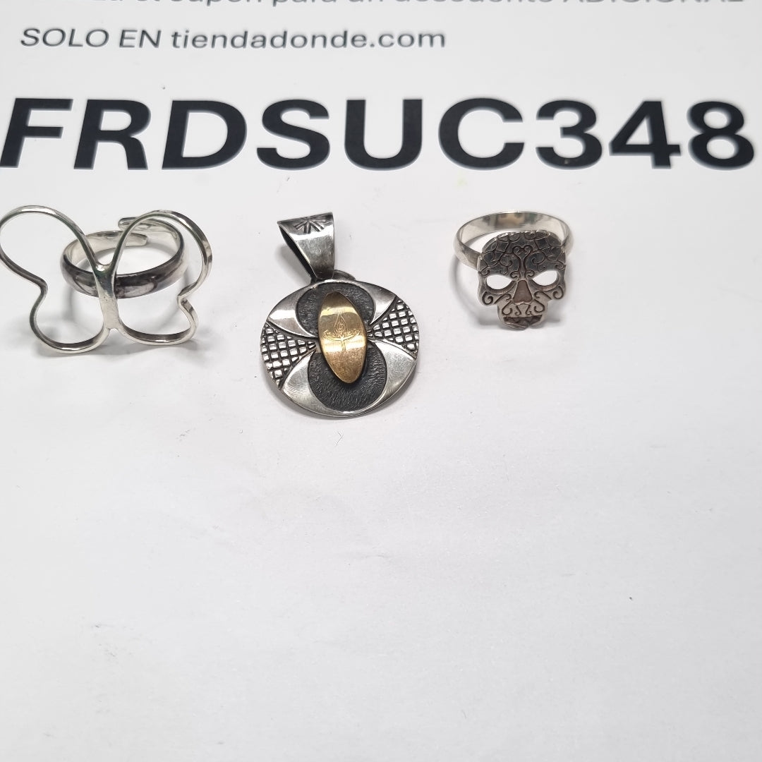 ANILLITO, DIJE PLATA 15.3 GRMS (SEMINUEVO)