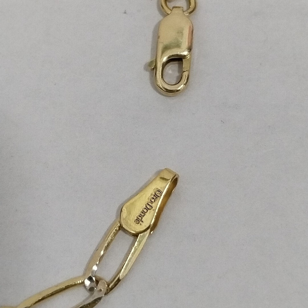PULSERA TEJIDO ESLABONES 4G 18 CM (NUEVO)