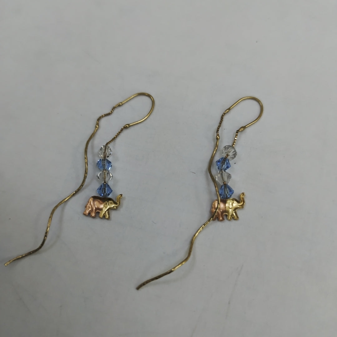 ARETES PAR ORO 14 K 1.7 GRMS (SEMINUEVO)