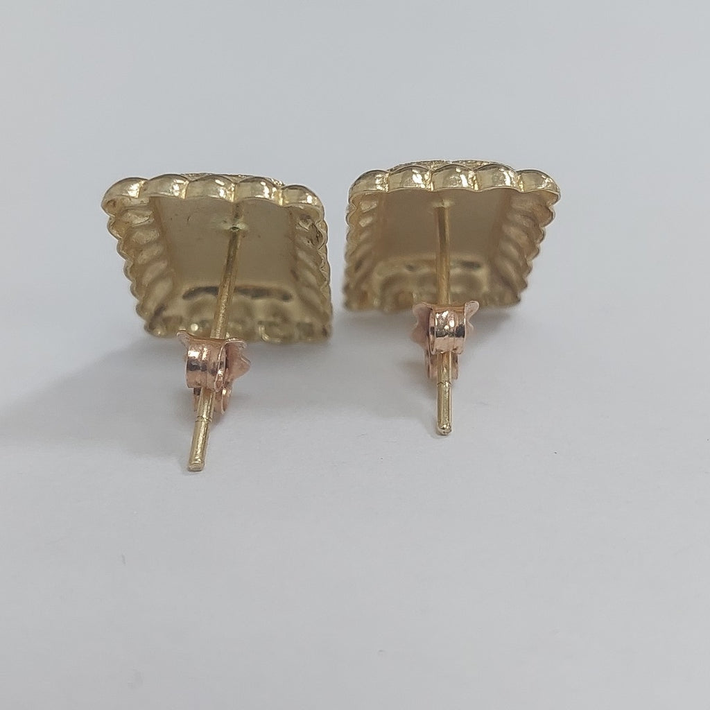 BROQUELES PAR ORO 14 K 2.9 GRMS (SEMINUEVO)