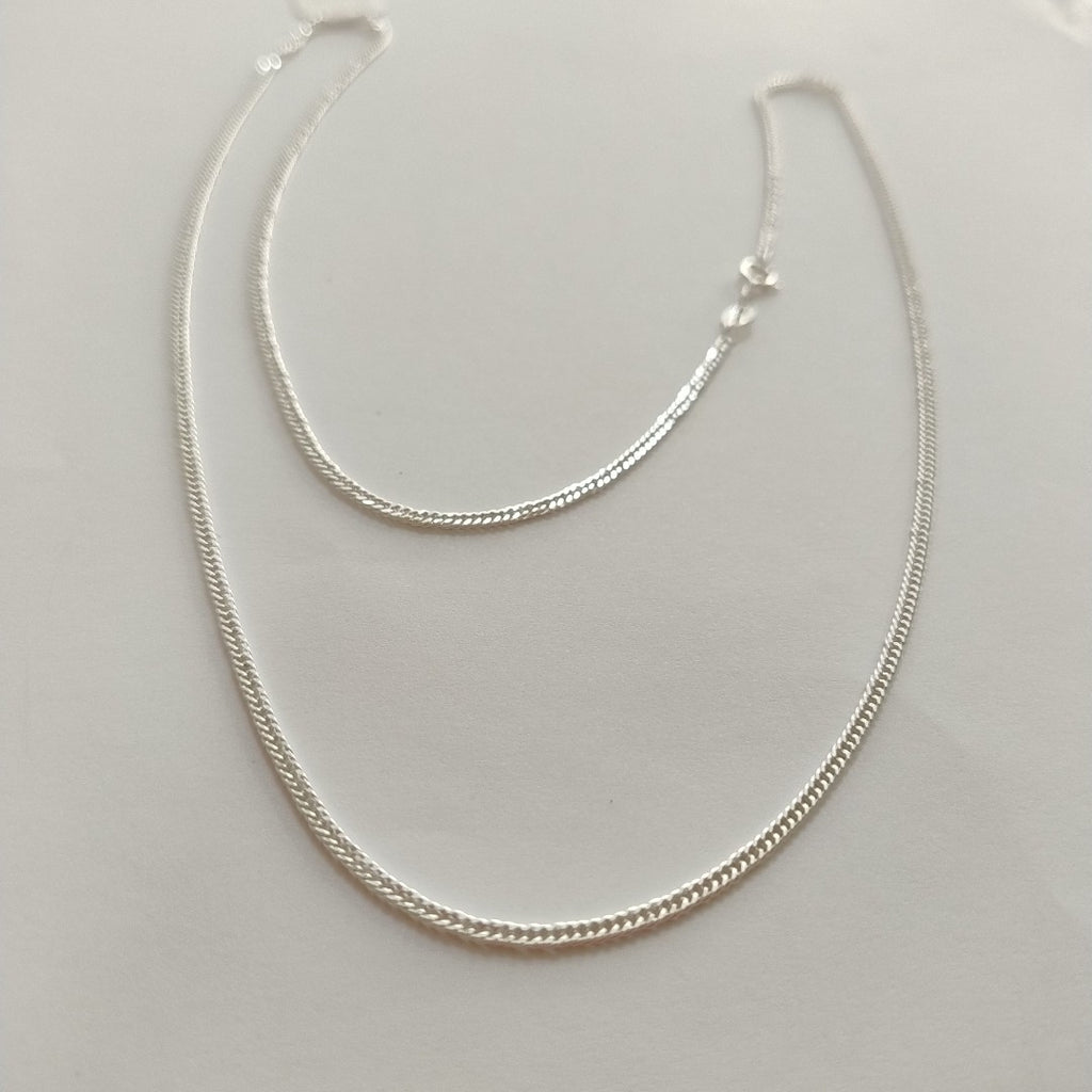 CADENA BARBADA PLATA .925 60 CM 4.82 GR (NUEVO)