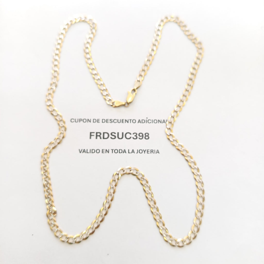 CADENA ORO,RODIADO 14 K 14,30 GRMS (SEMINUEVO)