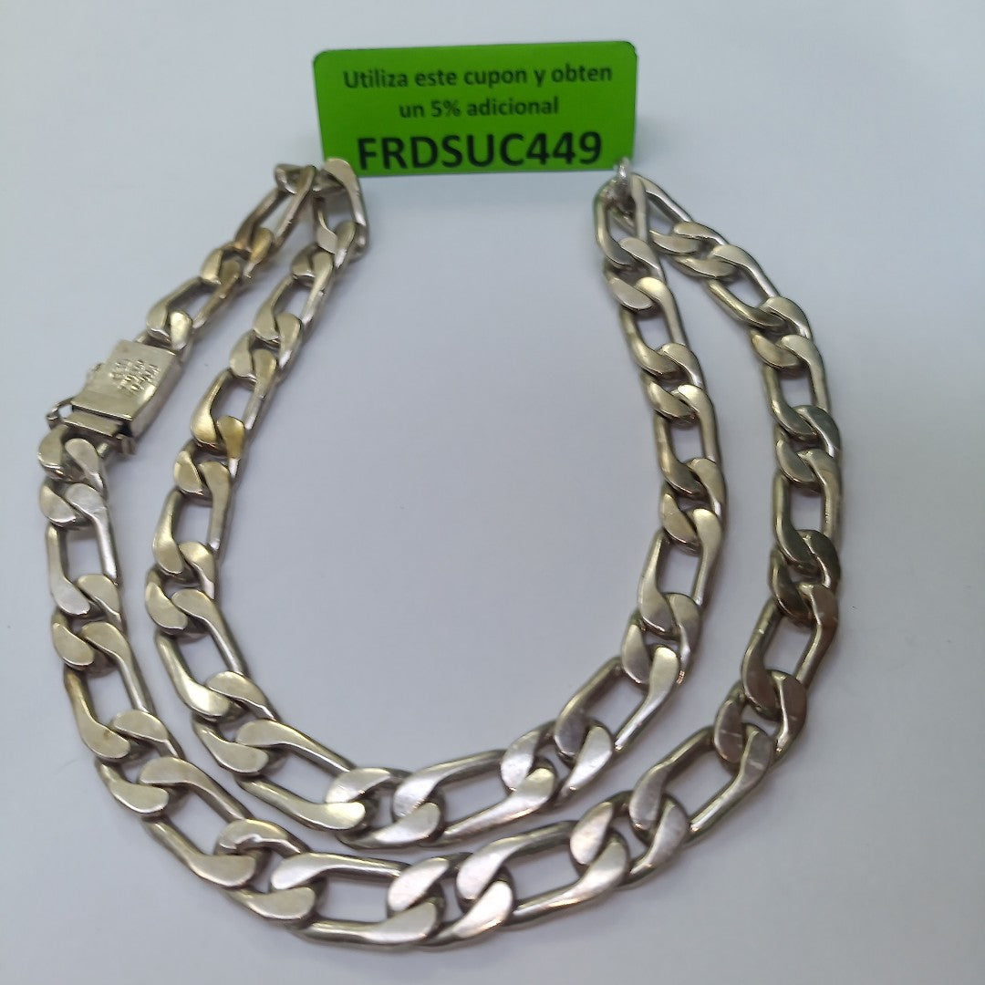 CADENA PLATA 127.4 GRMS (SEMINUEVO)