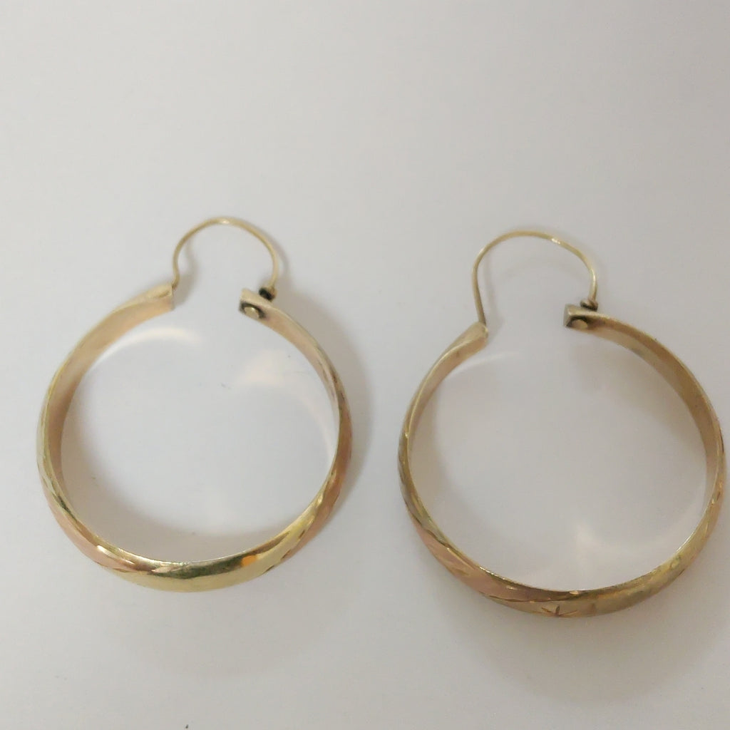 ARRACADAS PAR ORO 10 K 5,40 GRMS (SEMINUEVO)