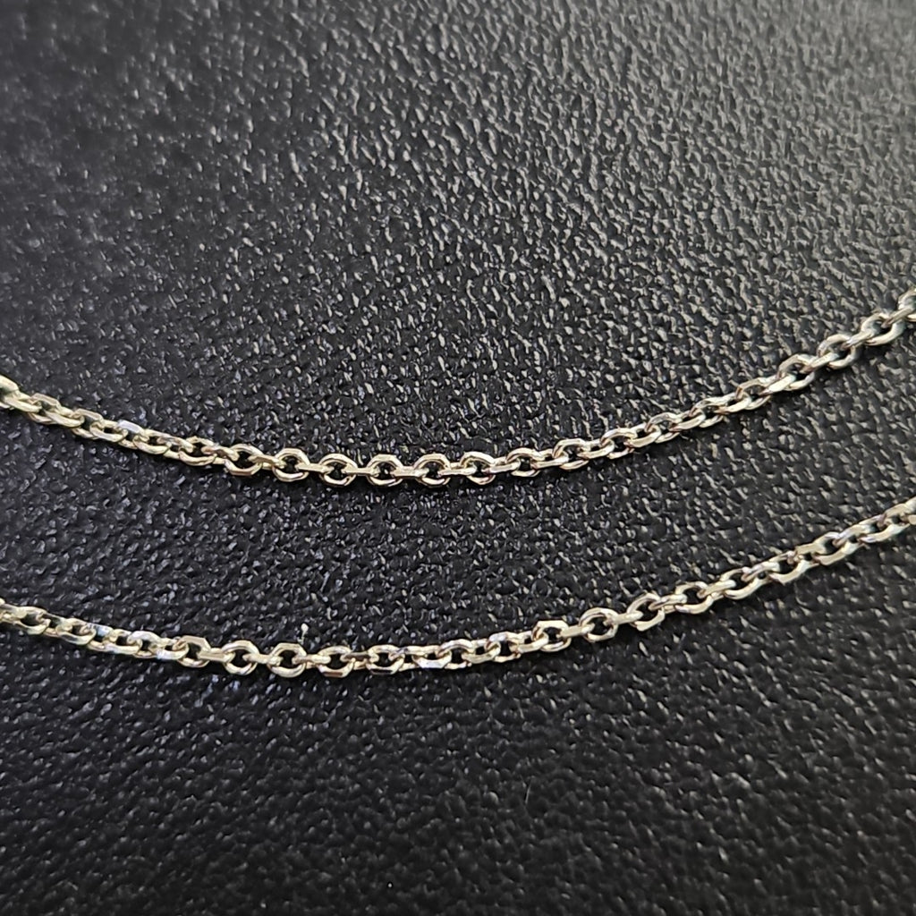 CADENA ORO BLANCO 14 K 1.4 GRMS (SEMINUEVO)