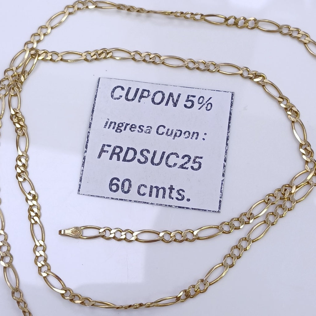 CADENA ORO 14 K 8.9 GRMS (SEMINUEVO)