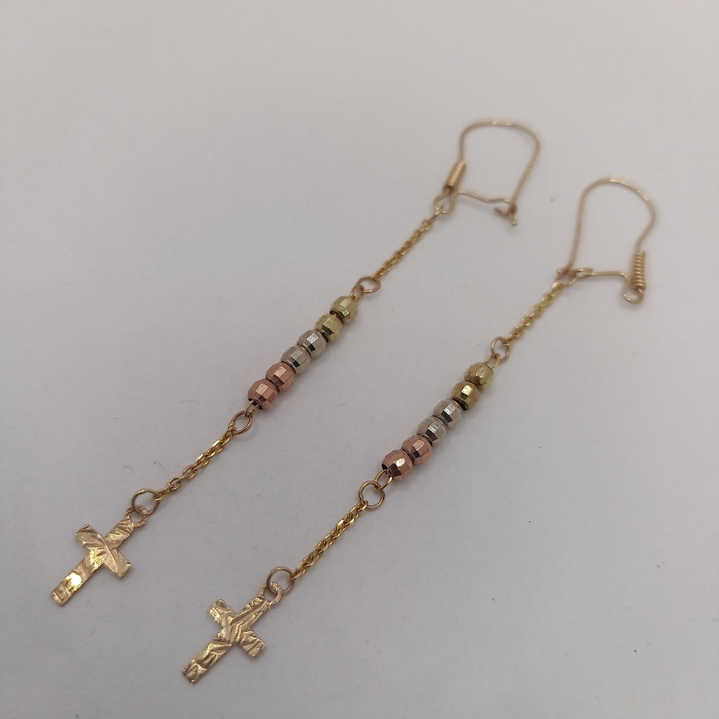 ARETES PAR ORO 10 K 1.5 GRMS (SEMINUEVO)
