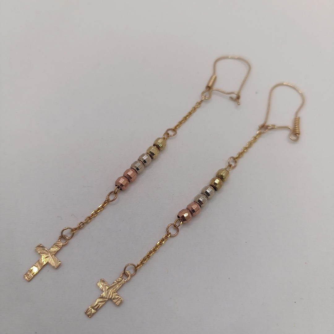ARETES PAR ORO 10 K 1.5 GRMS (SEMINUEVO)