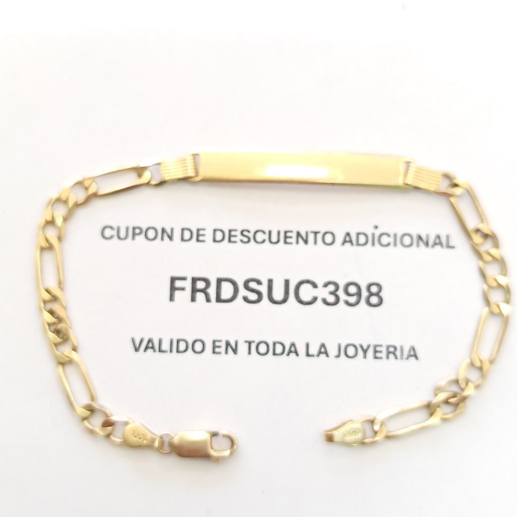 ESCLAVA ORO 14 K 7.8 GRMS (SEMINUEVO)