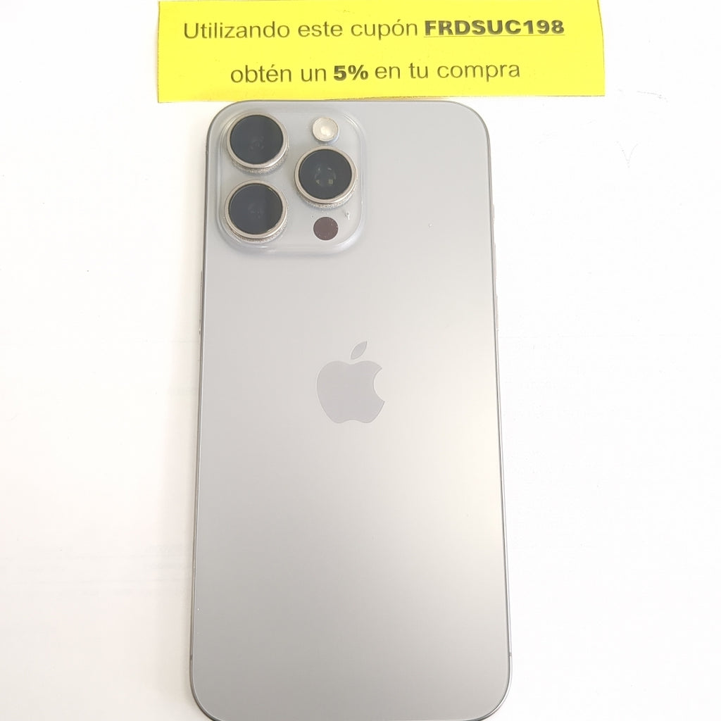 CELULAR APPLE IPHONE 15 PRO MAX A3105 (2023) 256 GB 8 GB RAM (SEMINUEVO)
