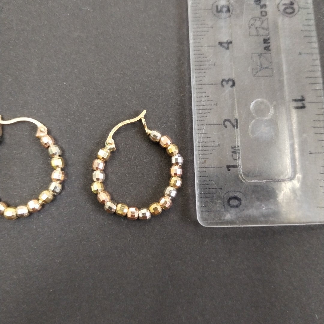 ARETES PAR ORO 10 K 2.5 GRMS (SEMINUEVO)