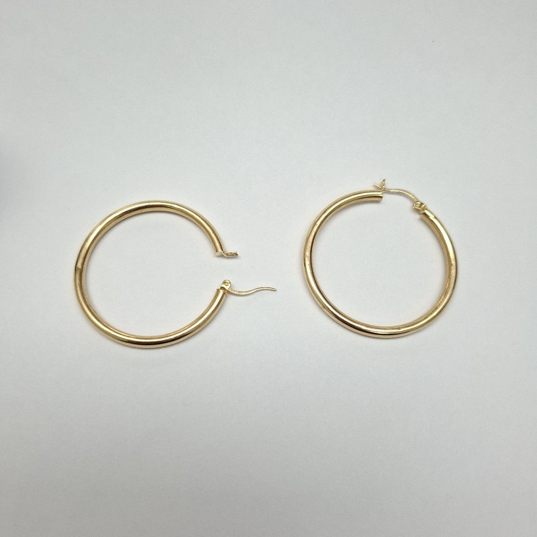 ARRACADAS PAR ORO 14 K 3,30 GRMS (SEMINUEVO)