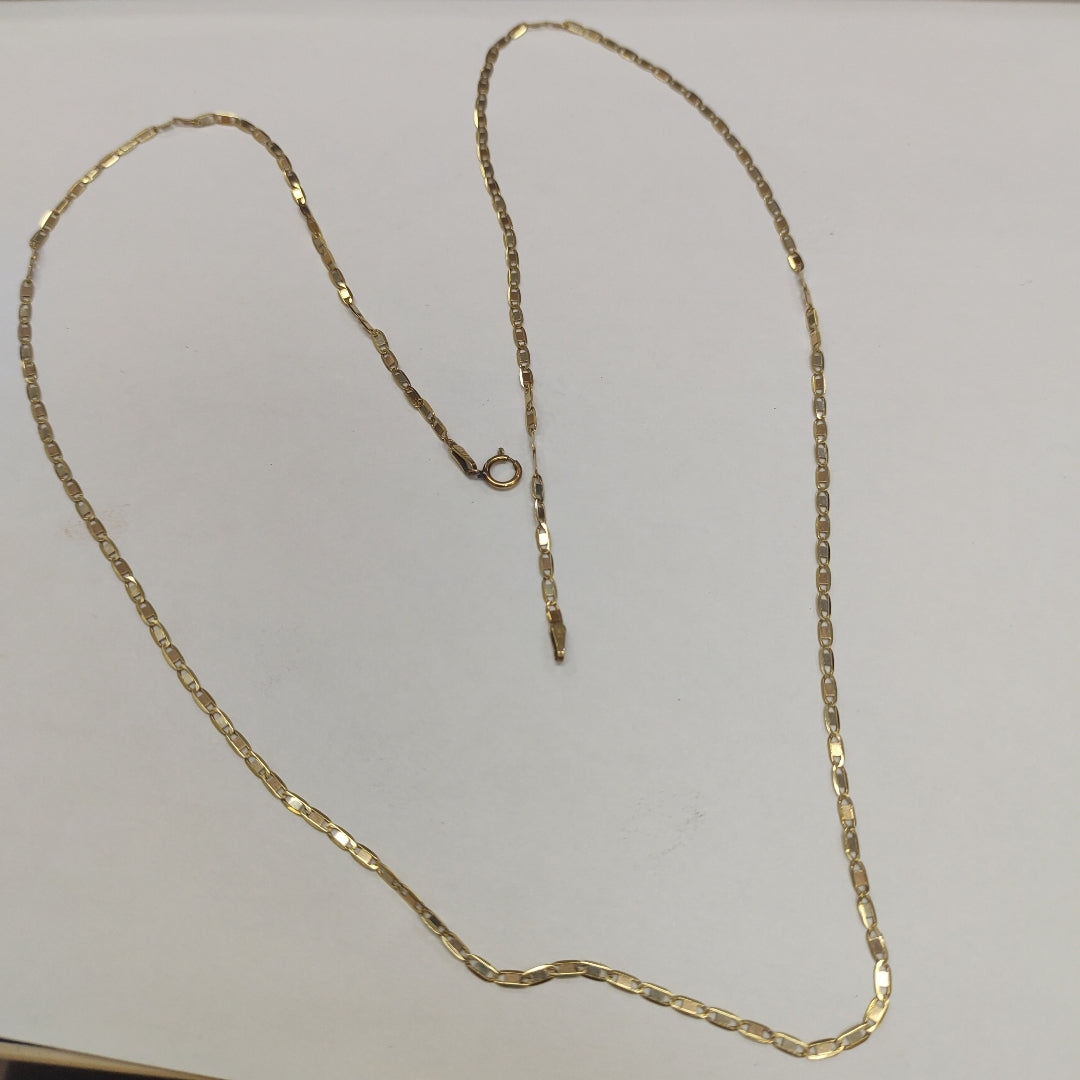 CADENA ORO COMBINADO 14 K 3,60 GRMS (SEMINUEVO)