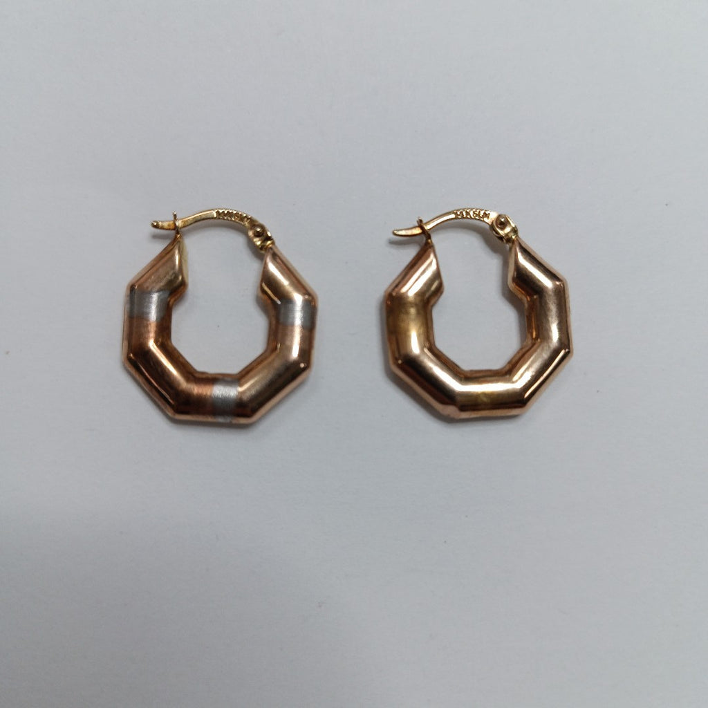 ARRACADAS PAR ORO 14 K 1.9 GRMS (SEMINUEVO)