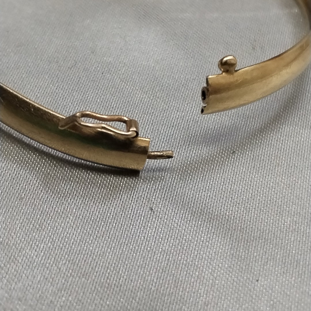 PULSERA RIGIDA ORO 14 K 4,50 GRMS (SEMINUEVO)