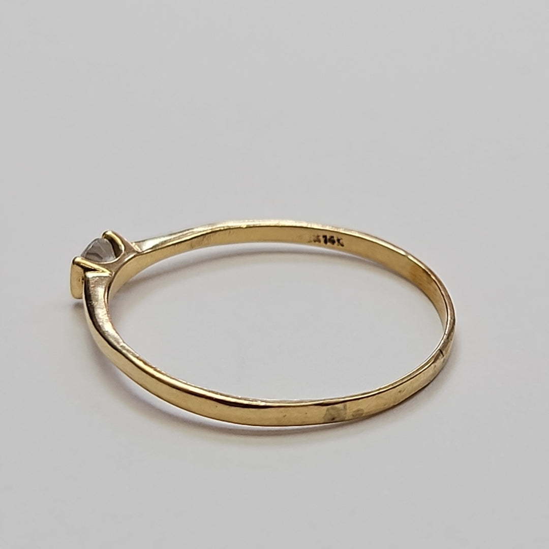 ANILLITO ORO 14 K 1.2 GRMS (SEMINUEVO)