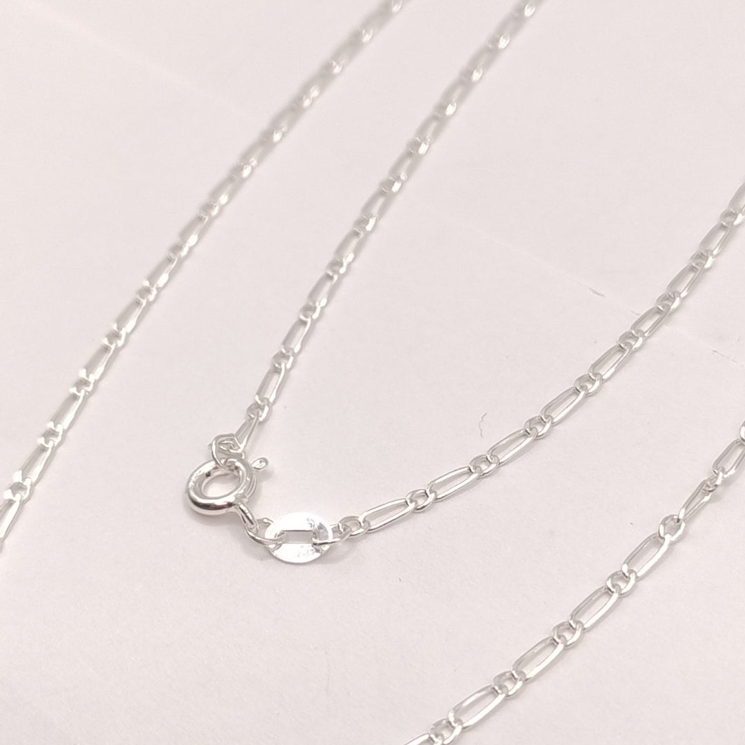 CADENA TEJIDO 1X1 PLATA .925 50 CM 2.9 GR (NUEVO)