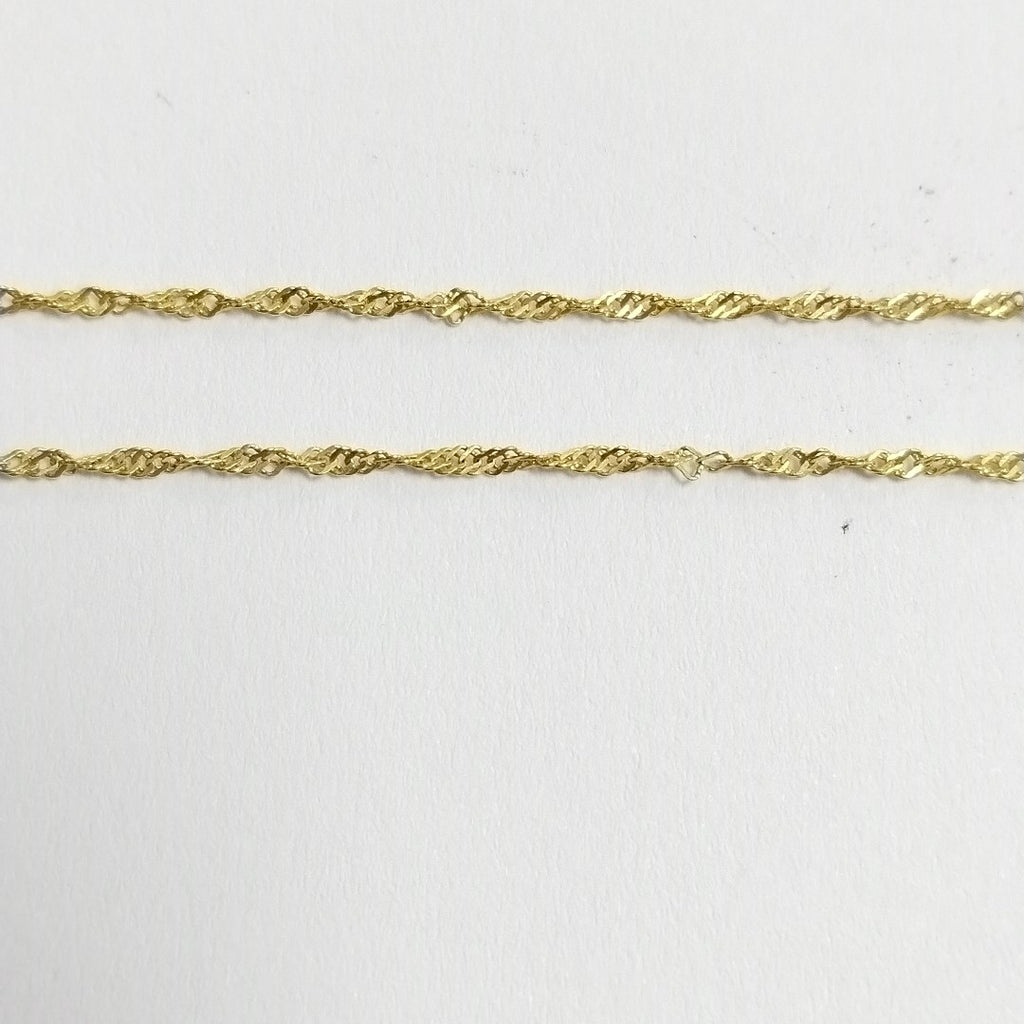 CADENA,CRUCIFIJO ORO 10 K 2,00 GRMS (SEMINUEVO)
