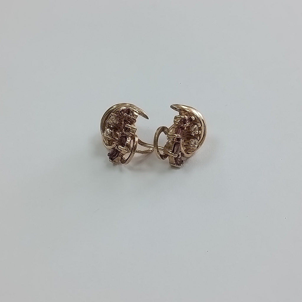 ARETES PAR ORO 14 K 6,10 GRMS (SEMINUEVO)