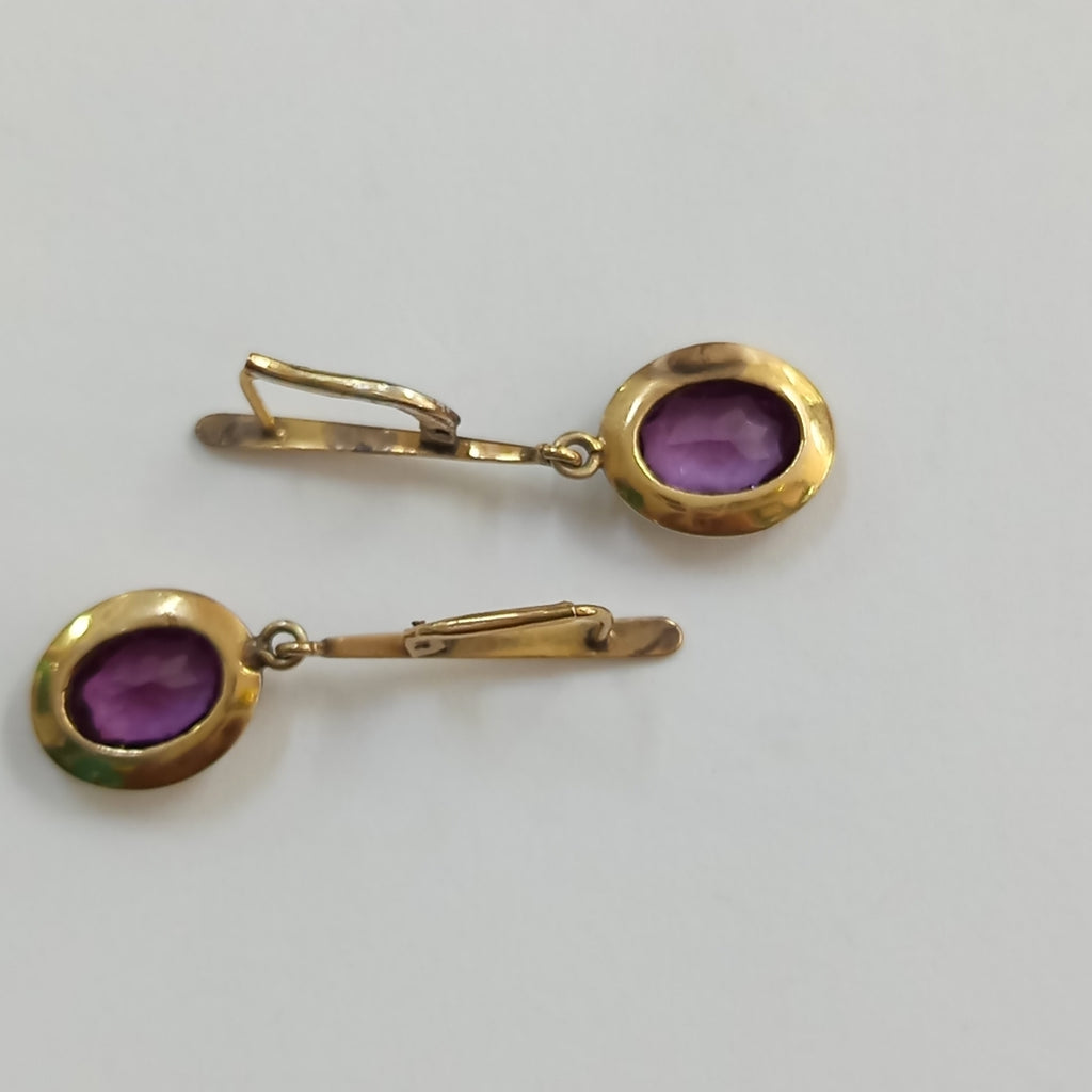 ARETES PAR ORO 14 K 2,70 GRMS (SEMINUEVO)