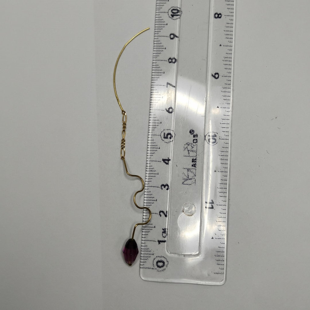 VIOLADORES PAR ORO 14 K 1.7 GRMS (SEMINUEVO)