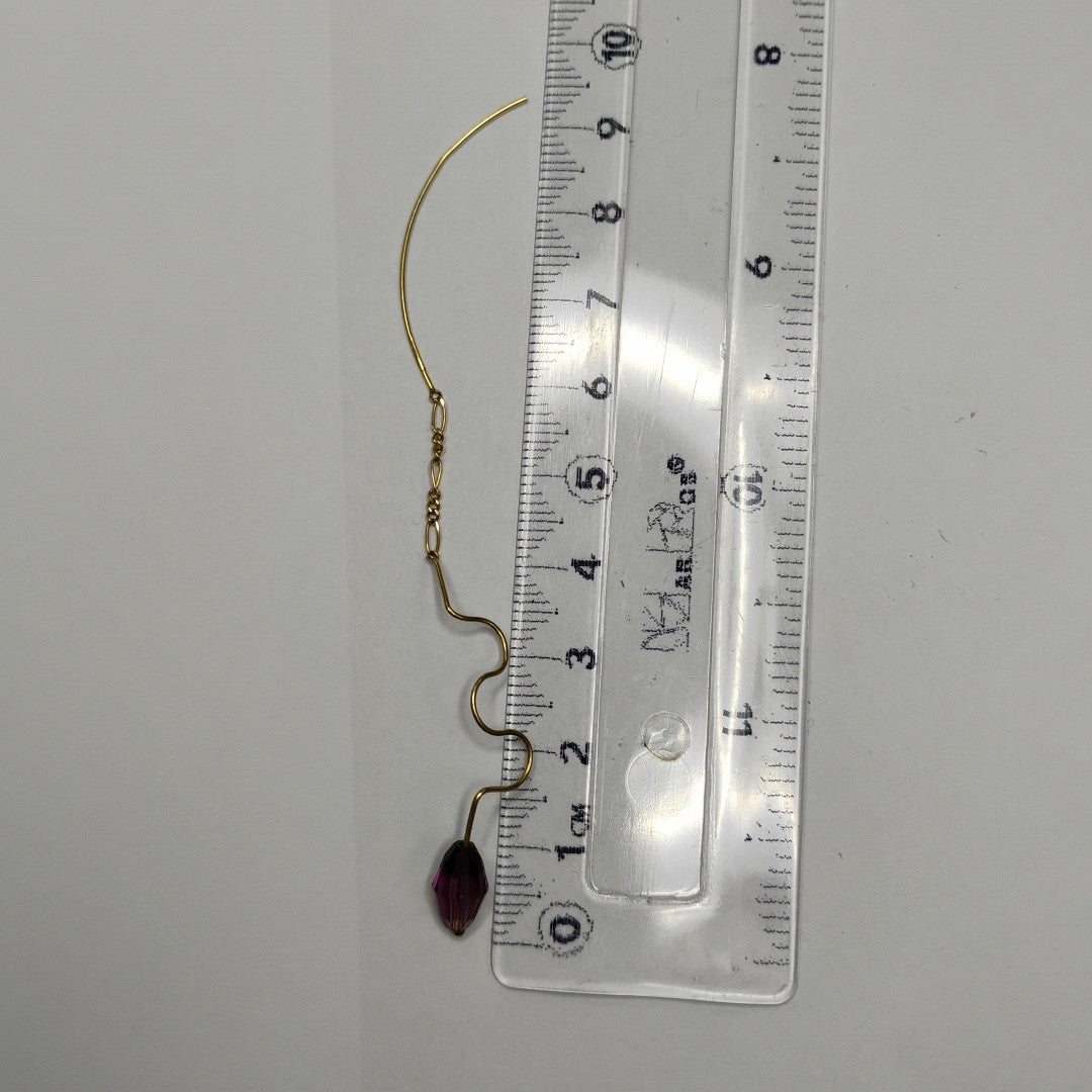 VIOLADORES PAR ORO 14 K 1.7 GRMS (SEMINUEVO)