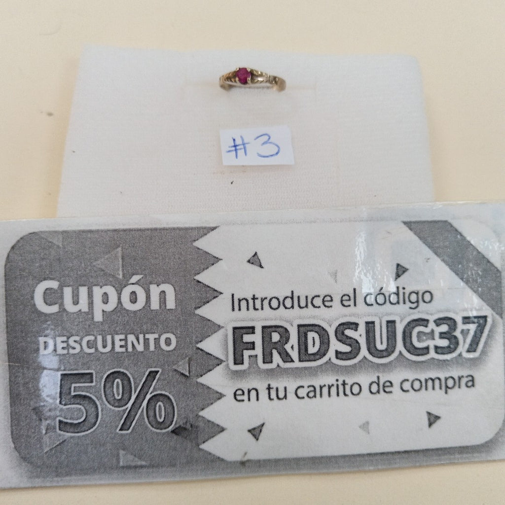 ANILLITO ORO 8 K 0.5 GRMS (SEMINUEVO)