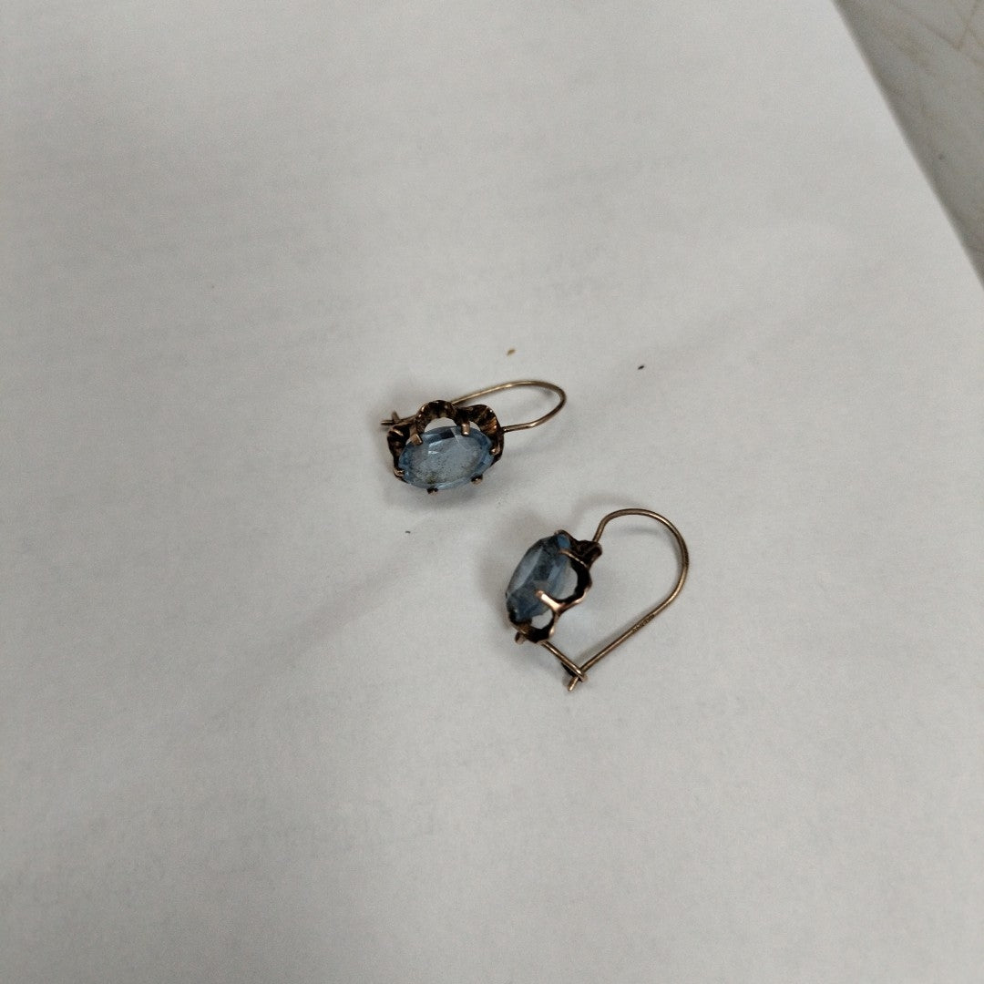 ARETES PAR ORO 8 K 1,20 GRMS (SEMINUEVO)