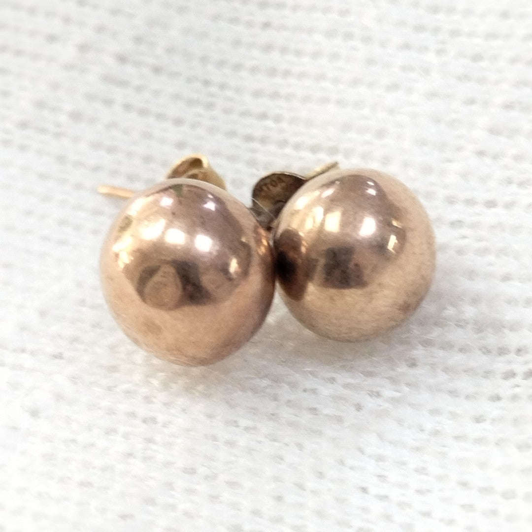 ARETES PAR ORO 10 K 1.4 GRMS (SEMINUEVO)