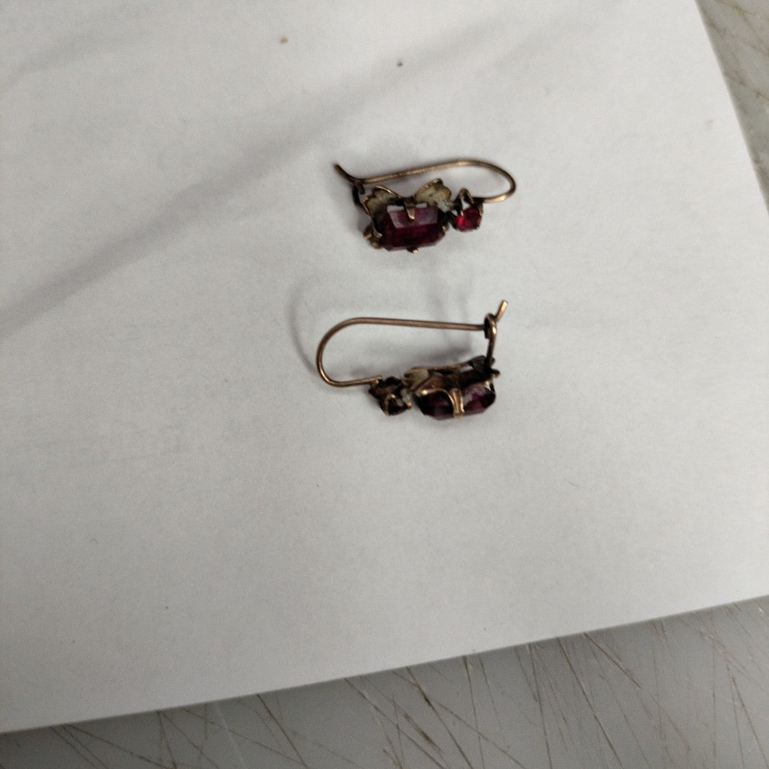 ARETES PAR ORO 8 K 0,90 GRMS (SEMINUEVO)