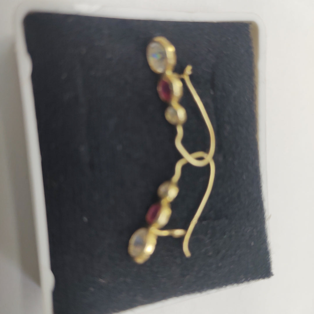 ARETES PAR ORO 14 K 1,10 GRMS (SEMINUEVO)
