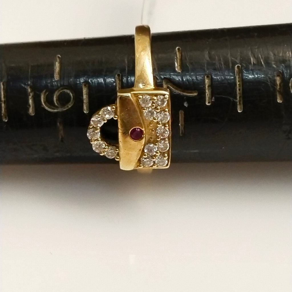 ANILLO ORO 10 K 2,10 GRMS (SEMINUEVO)