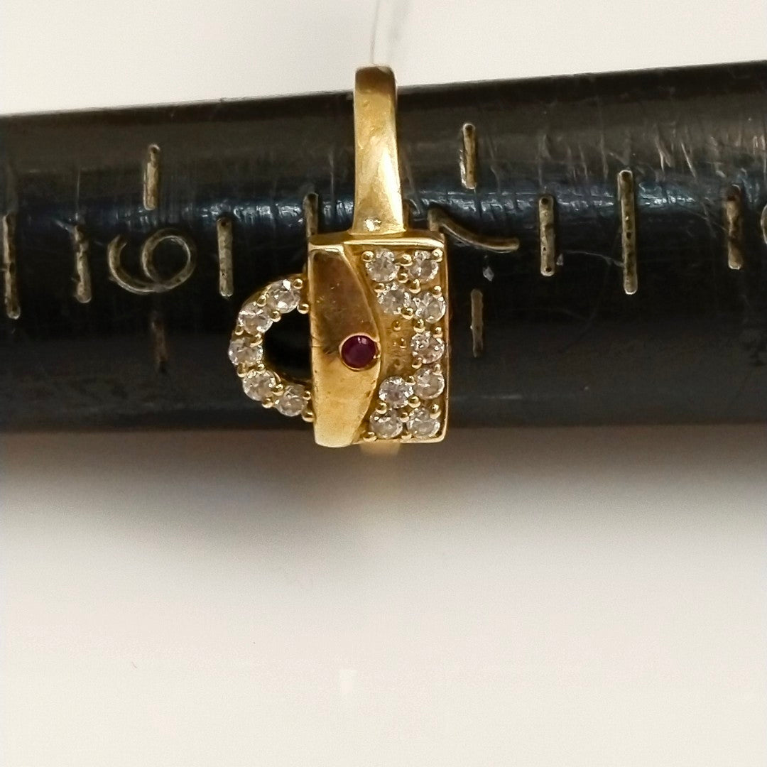ANILLO ORO 10 K 2,10 GRMS (SEMINUEVO)