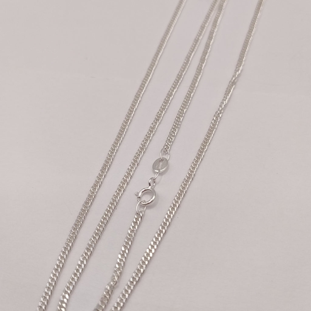 CADENA BARBADA PLATA .925 60 CM 4.82 GR (NUEVO)