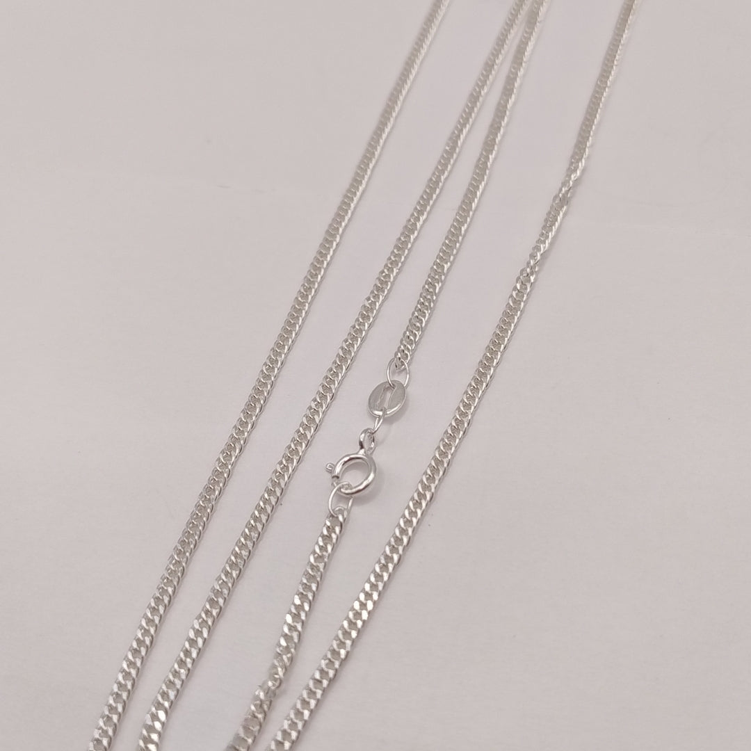 CADENA BARBADA PLATA .925 60 CM 4.82 GR (NUEVO)