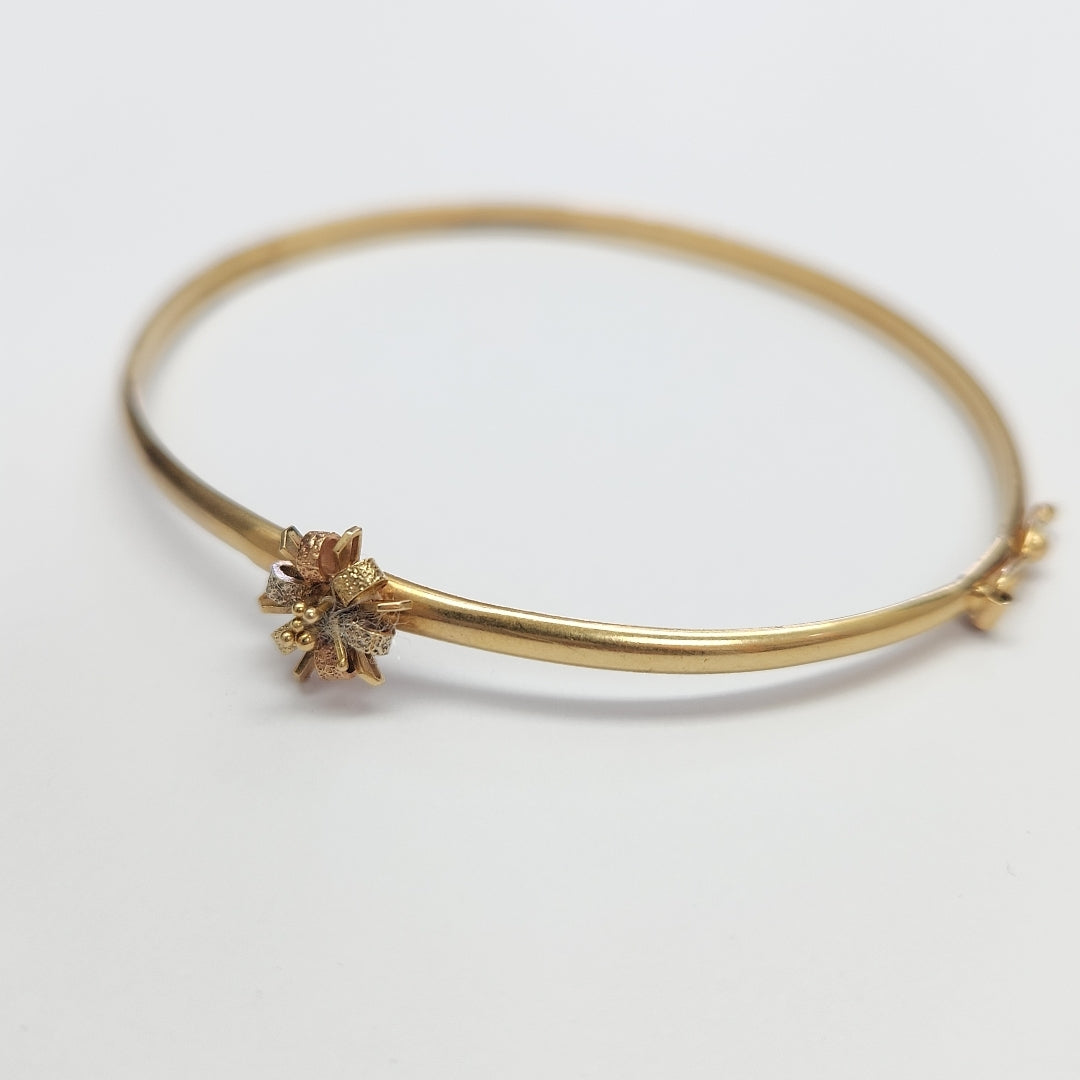 PULSERA RIGIDA ORO 14 K 4,10 GRMS (SEMINUEVO)