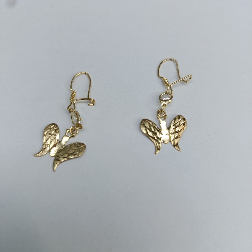 ARETES PAR ORO 10 K 1.1 GRMS (SEMINUEVO)