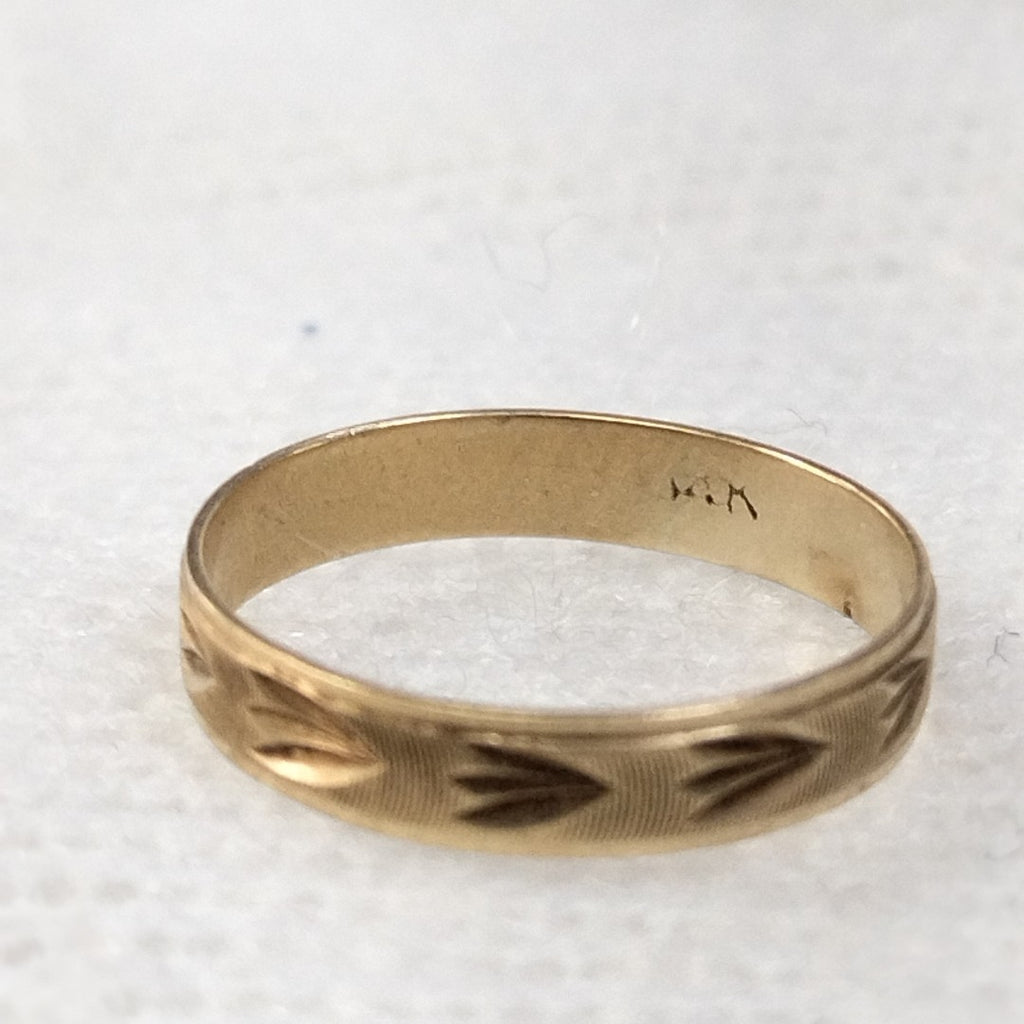 ARGOLLA ORO 14 K 0.7 GRMS (SEMINUEVO)