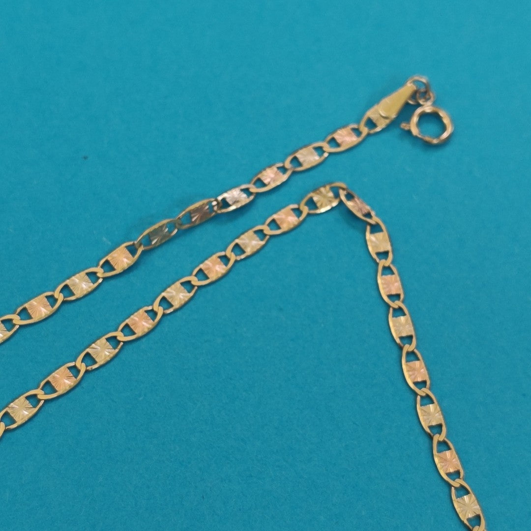 CADENA ORO 10 K 3.9 GRMS (SEMINUEVO)