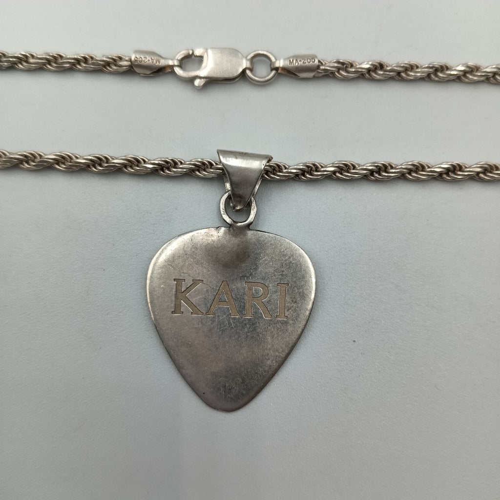 CADENA, DIJE PLATA 9.7 GRMS (SEMINUEVO)