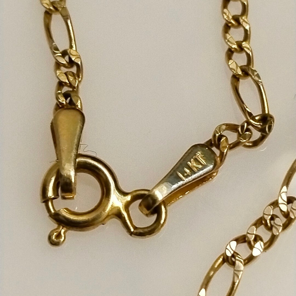 CADENA ORO 14 K 1.7 GRMS (SEMINUEVO)